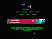 Tablet Screenshot of elite-hunterz.info